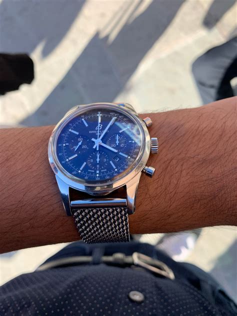 breitling transocean chronograph review